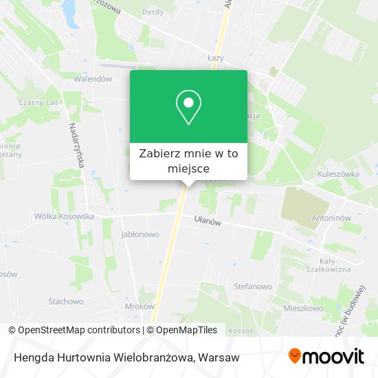 Mapa Hengda Hurtownia Wielobranżowa