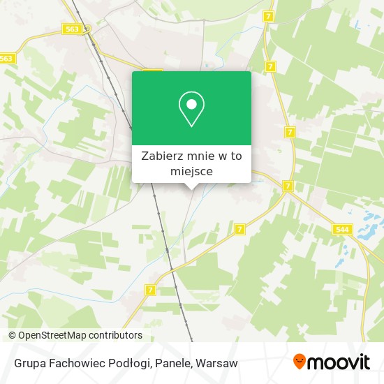 Mapa Grupa Fachowiec Podłogi, Panele