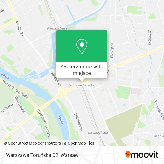 Mapa Warszawa Toruńska 02