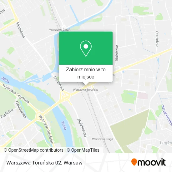Mapa Warszawa Toruńska 02