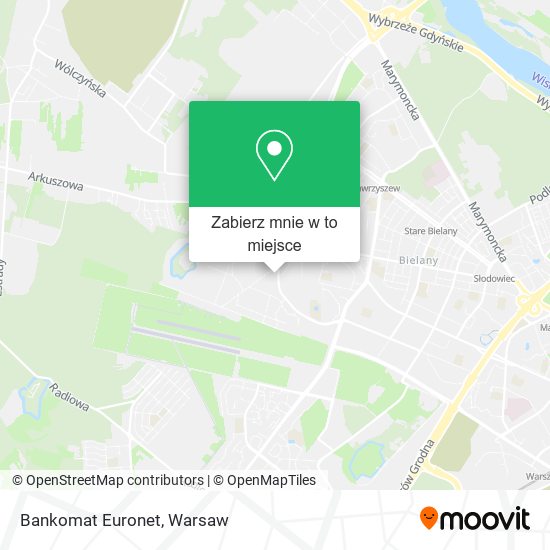 Mapa Bankomat Euronet