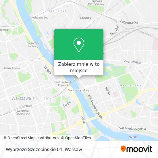 Mapa Wybrzeże Szczecińskie 01