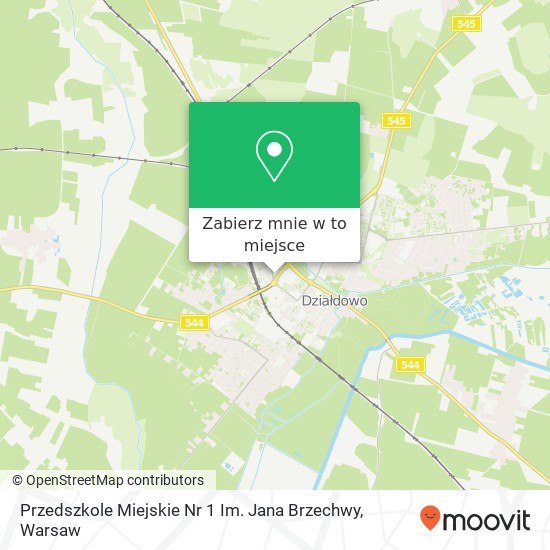 Mapa Przedszkole Miejskie Nr 1 Im. Jana Brzechwy