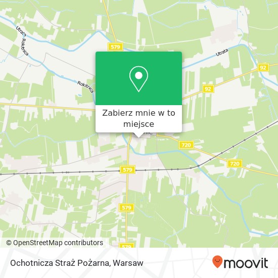 Mapa Ochotnicza Straż Pożarna