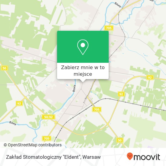 Mapa Zakład Stomatologiczny "Eldent"