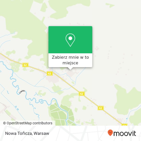 Mapa Nowa Tończa