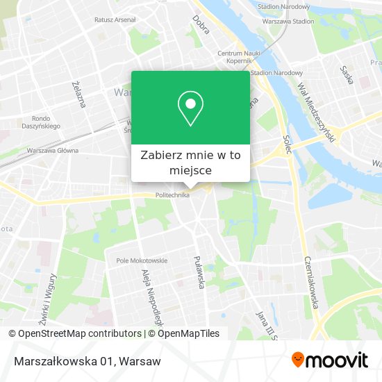 Mapa Marszałkowska 01