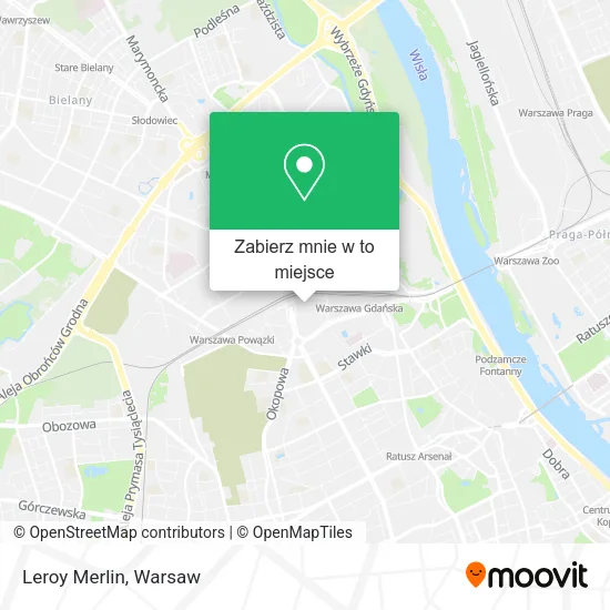 Mapa Leroy Merlin
