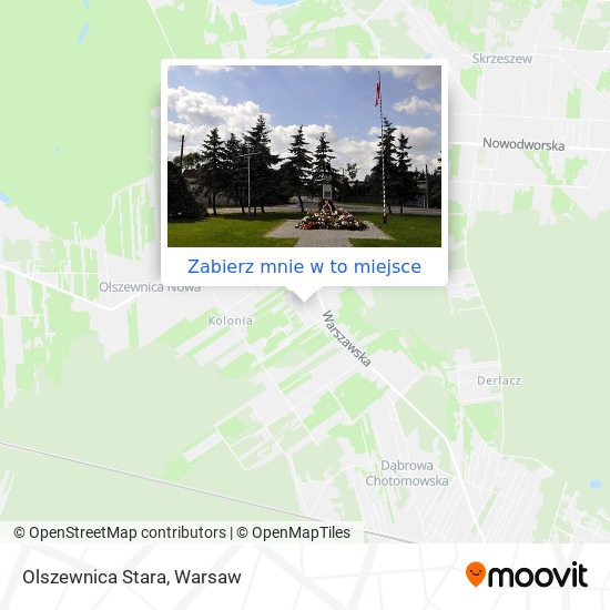 Mapa Olszewnica Stara