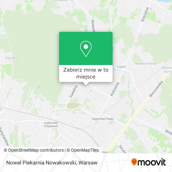 Mapa Nowel Piekarnia Nowakowski