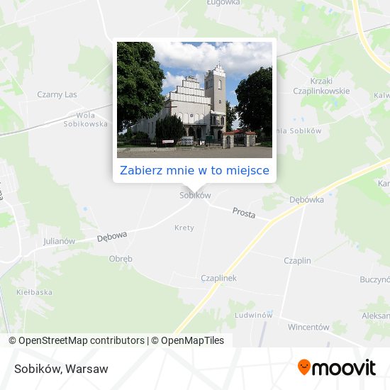 Mapa Sobików