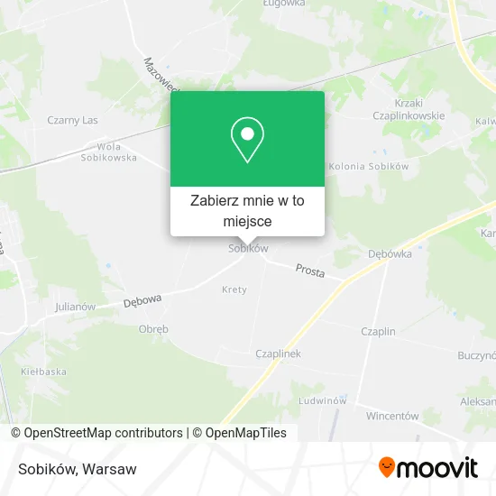 Mapa Sobików