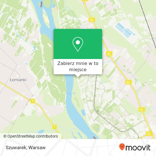 Mapa Szuwarek