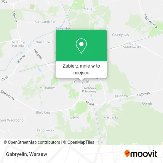 Mapa Gabryelin
