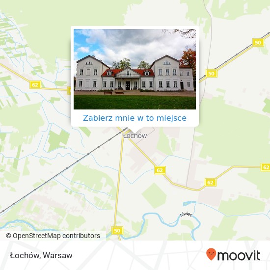 Mapa Łochów