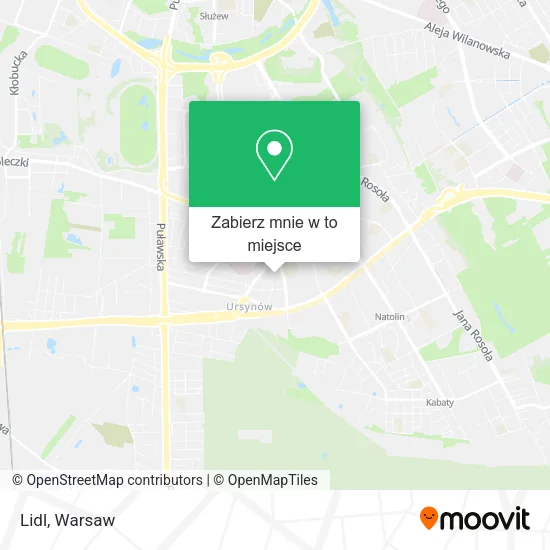 Mapa Lidl