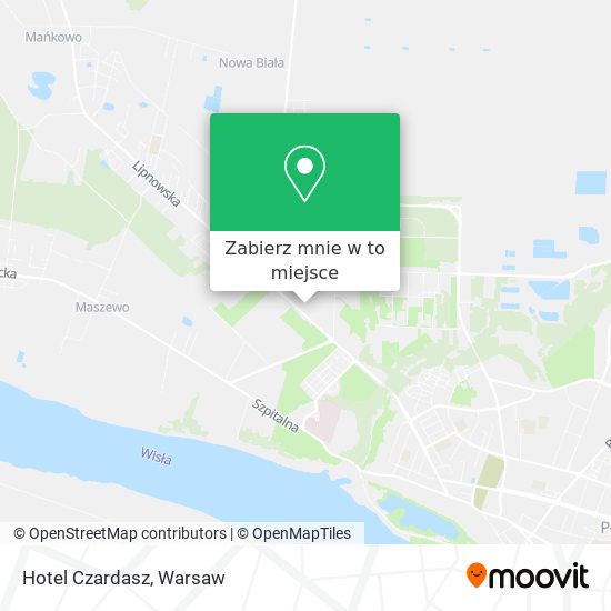 Mapa Hotel Czardasz