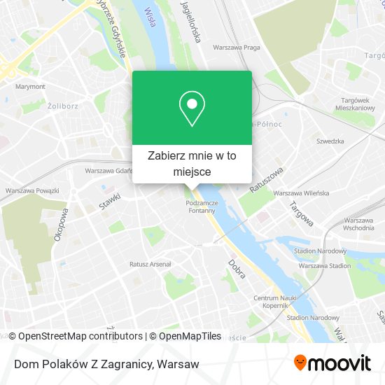 Mapa Dom Polaków Z Zagranicy