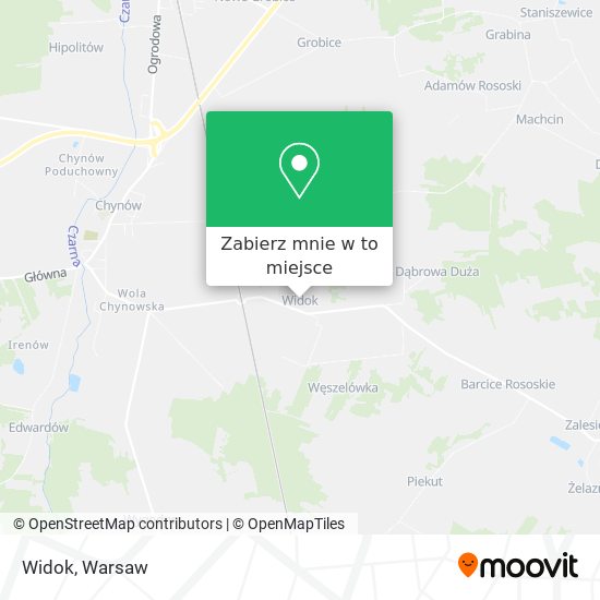 Mapa Widok