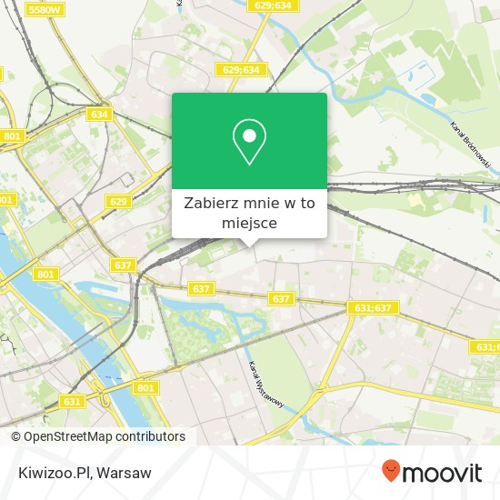 Mapa Kiwizoo.Pl