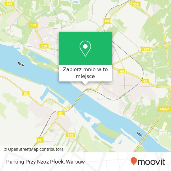 Mapa Parking Przy Nzoz Płock