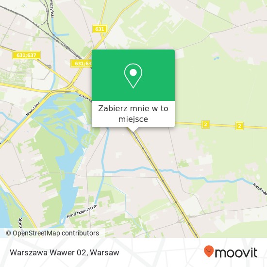 Mapa Warszawa Wawer 02