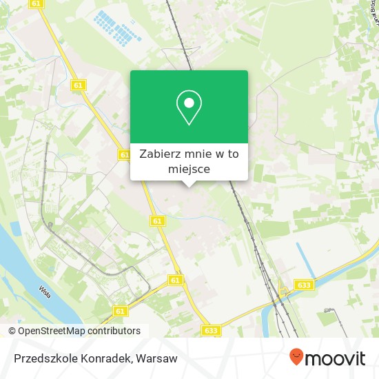 Mapa Przedszkole Konradek