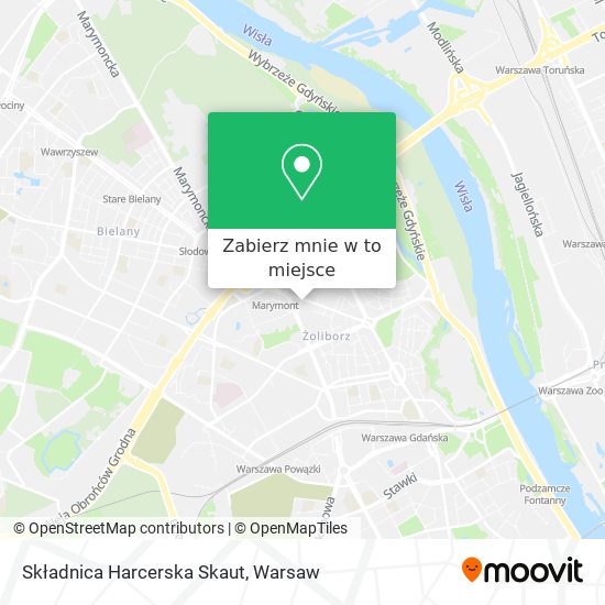 Mapa Składnica Harcerska Skaut