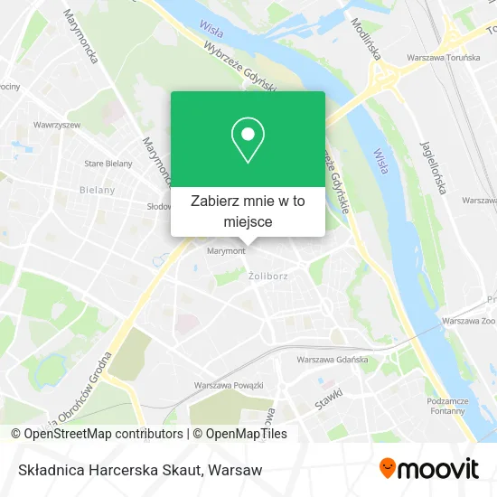 Mapa Składnica Harcerska Skaut