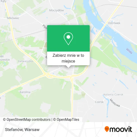 Mapa Stefanów