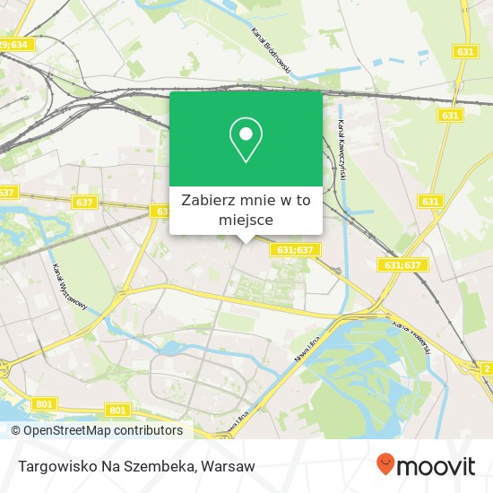 Mapa Targowisko Na Szembeka