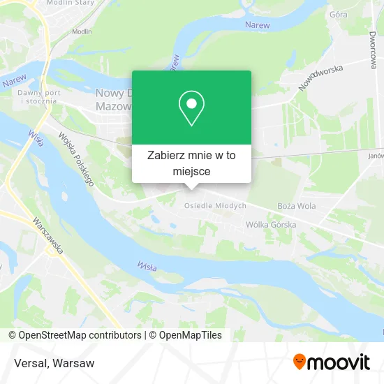 Mapa Versal