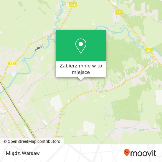 Mapa Mlądz