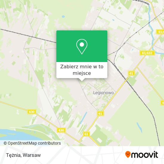 Mapa Tężnia