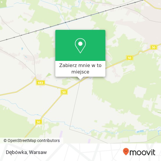 Mapa Dębówka