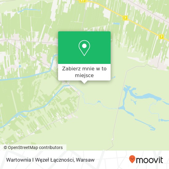 Mapa Wartownia I Węzeł Łączności