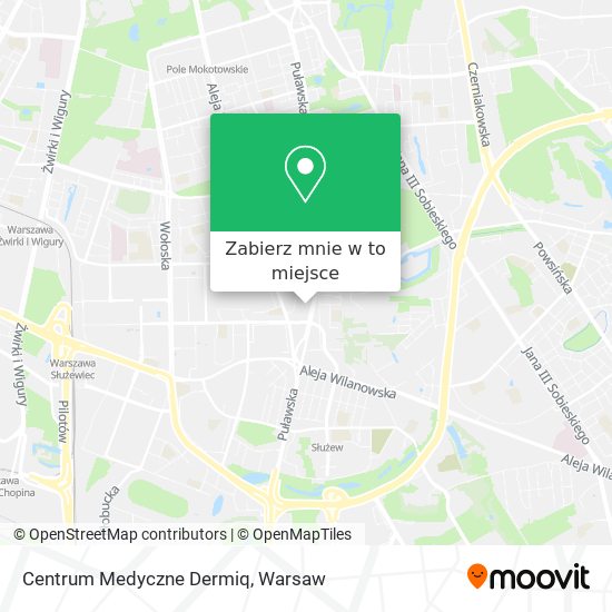 Mapa Centrum Medyczne Dermiq