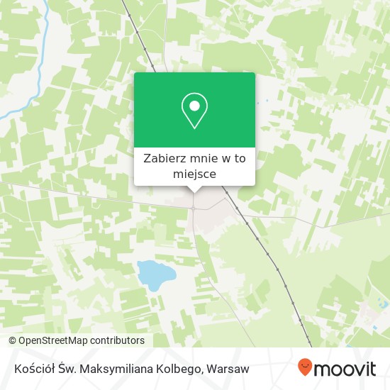 Mapa Kościół Św. Maksymiliana Kolbego