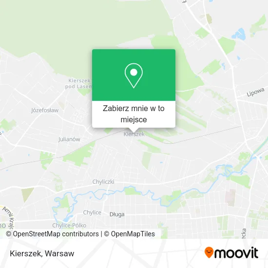 Mapa Kierszek