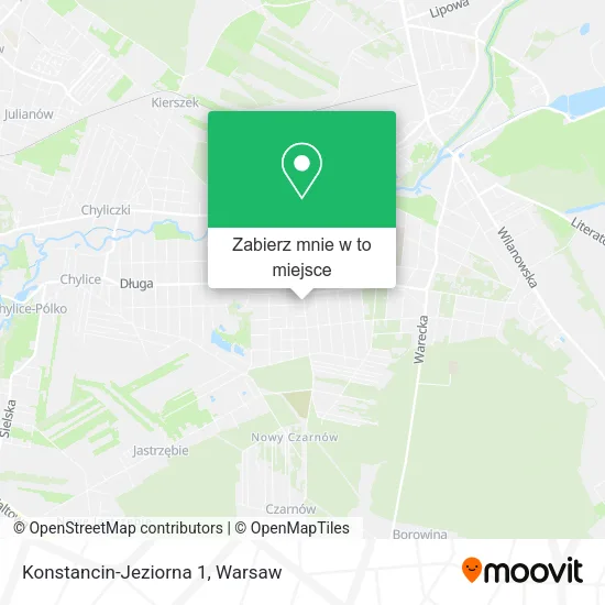 Mapa Konstancin-Jeziorna 1