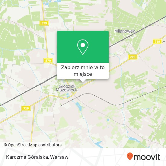 Mapa Karczma Góralska