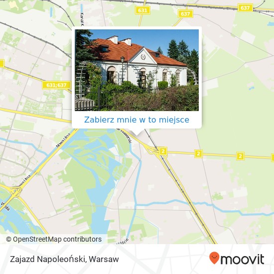 Mapa Zajazd Napoleoński