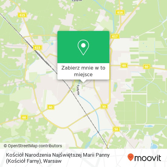 Mapa Kościół Narodzenia Najświętszej Marii Panny (Kościół Farny)