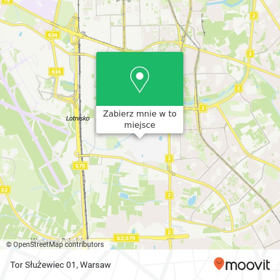 Mapa Tor Służewiec 01