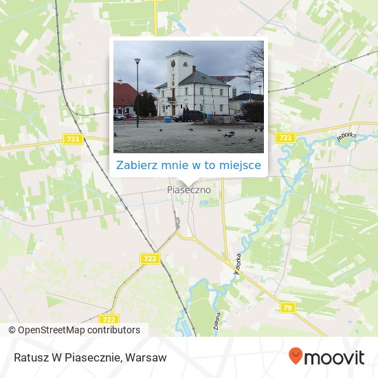 Mapa Ratusz W Piasecznie