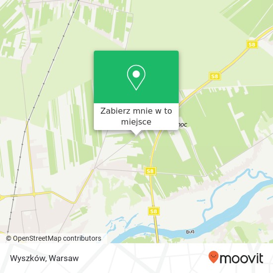 Mapa Wyszków