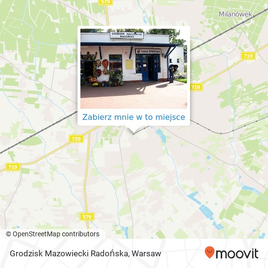 Mapa Grodzisk Mazowiecki Radońska