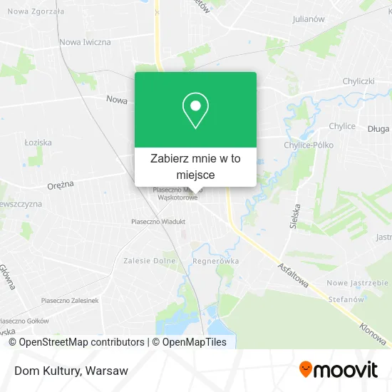 Mapa Dom Kultury