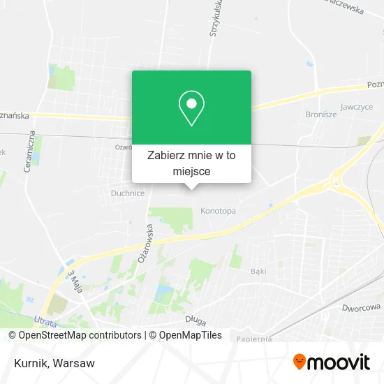 Mapa Kurnik