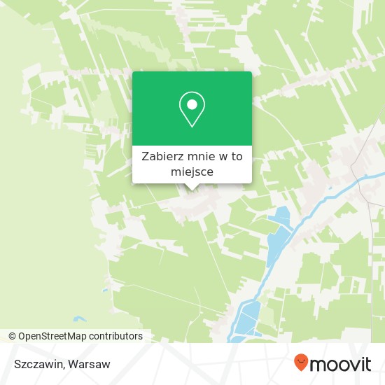 Mapa Szczawin